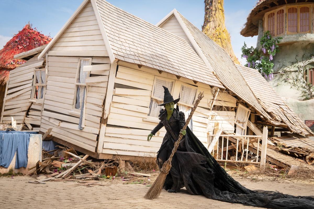WICKED: FOR GOOD, (aka WICKED: ACT II, aka WICKED: PART TWO), Cynthia Erivo as Elphaba, 2025. ph: Giles Keyte / © Universal Pictures / Courtesy Everett Collection