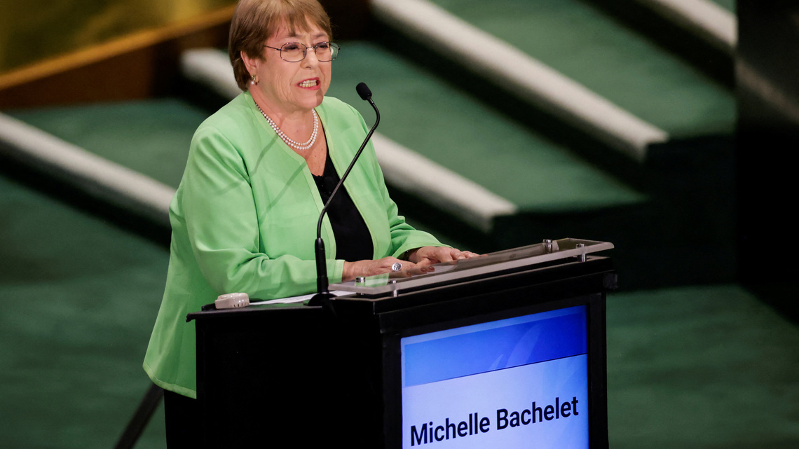 Bachelet abandona candidatura a presidir ONU 
