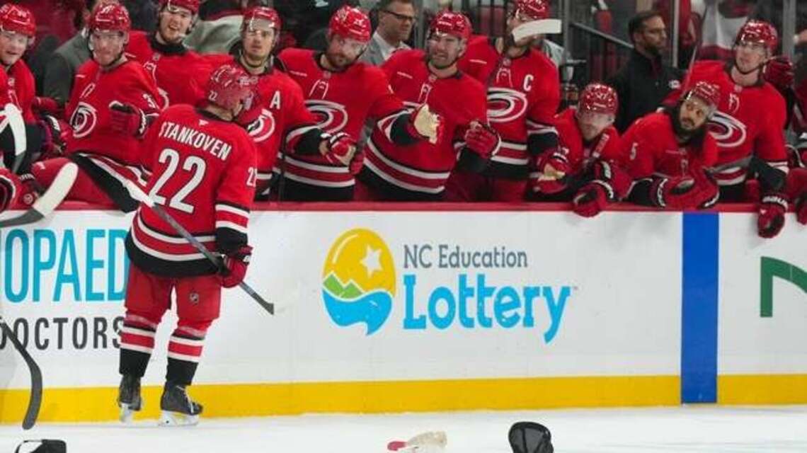 Hurricanes surging as they visit lowly Blackhawks
