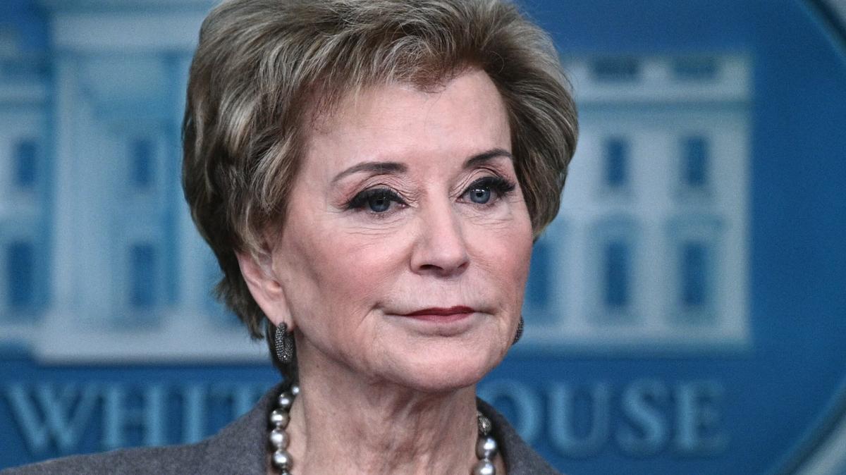 Education Department anti-fraud program ID requirements. Education Secretary Linda McMahon speaks during the daily briefing at the White House in Washington, DC, on November 20, 2025.
