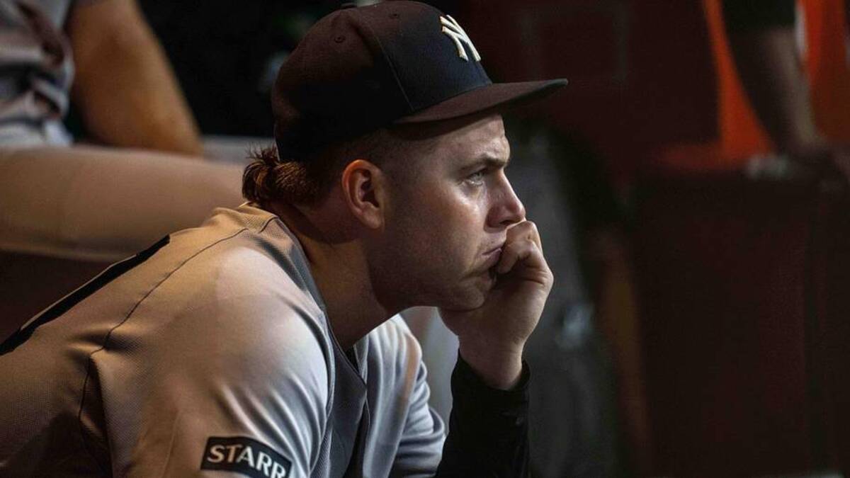  Ryan Weathers's arm isn't as reliable for the Yankees as it once was. Can he turn things around in time for the series finale? | Neville E. Guard-Imagn Images 