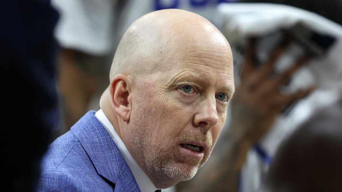  Mar 20, 2026; Philadelphia, PA, USA; UCLA Bruins head coach Mick Cronin reacts in the first half during a first round game of the men's 2026 NCAA Tournament at Xfinity Mobile Arena. Mandatory Credit: Bill Streicher-Imagn Images | Bill Streicher-Imagn Images 