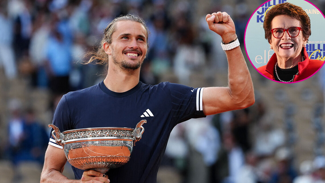 Billie Jean King Criticized for Support of Alexander Zverev After French Open 