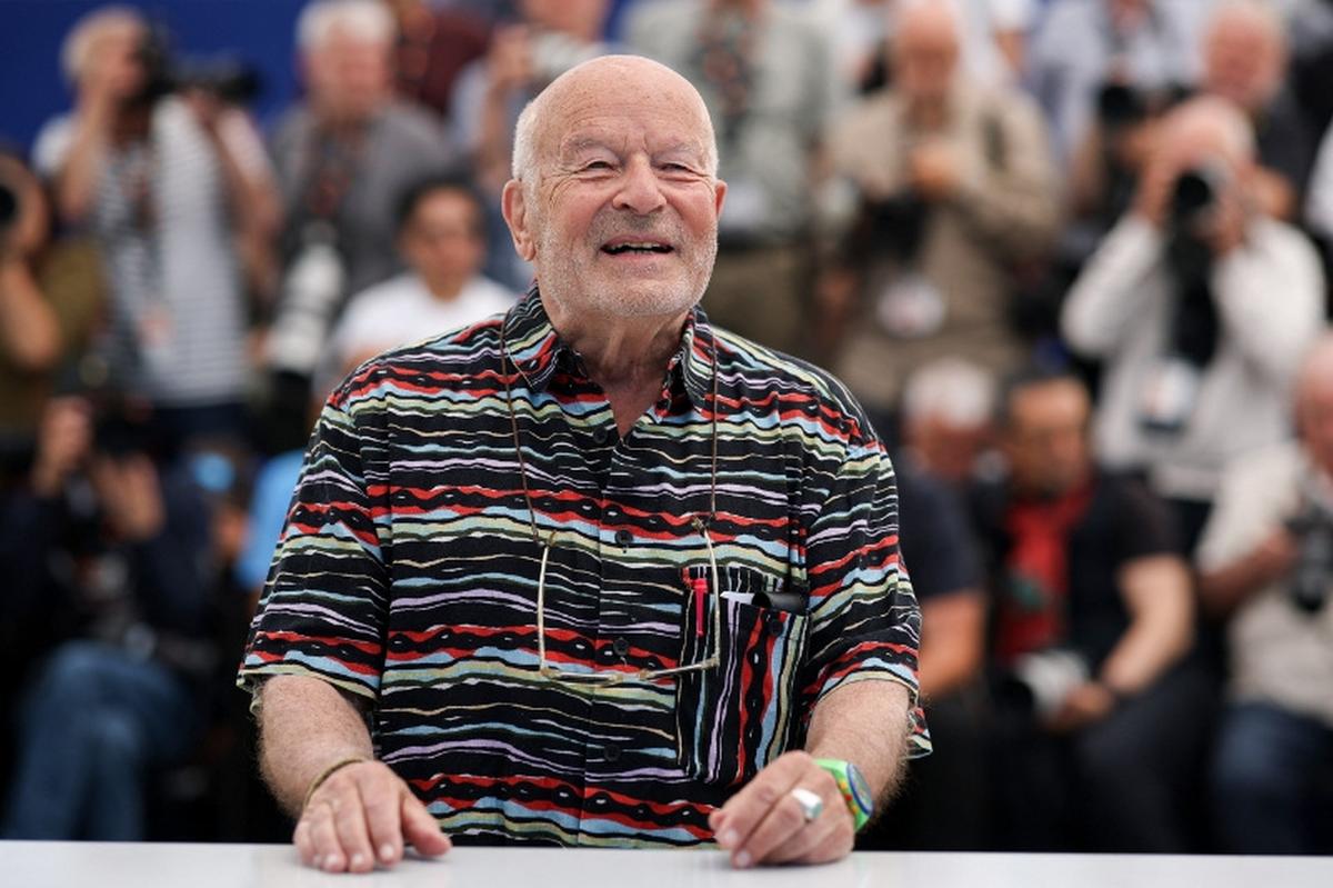 Director Volker Schloendorff poses during a photocall for the film "Heimsuchung" (Visitation - Le Bois de Klara) presented as part of Cannes Premiere at the 79th Cannes Film Festival in Cannes, France, May 17, 2026. REUTERS/Manon Cruz