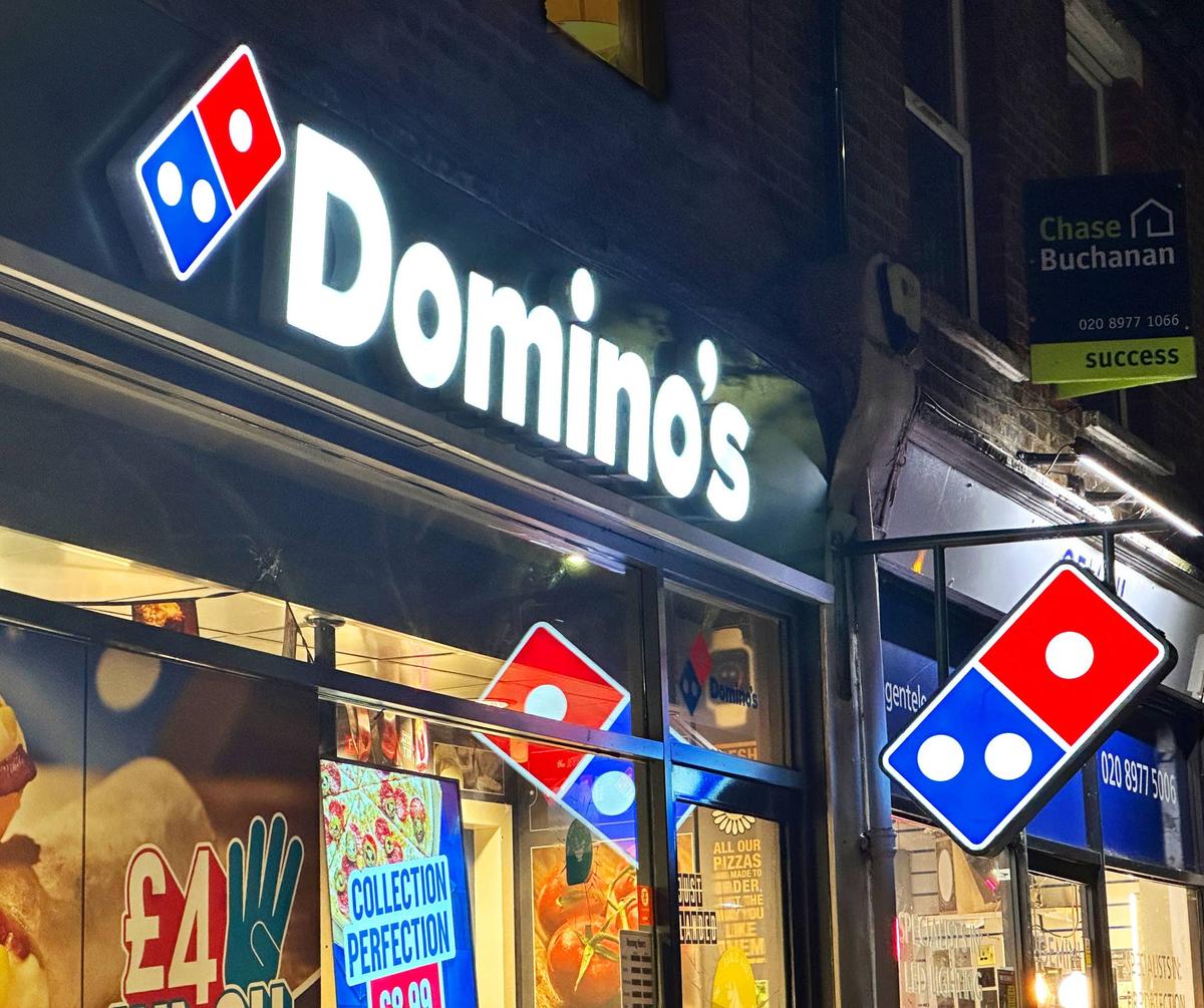  Domino's is wrestling with slowing international sales. 