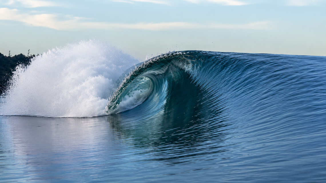 This Has To Be The Most Perfect Boat Wake Ever Surfed 