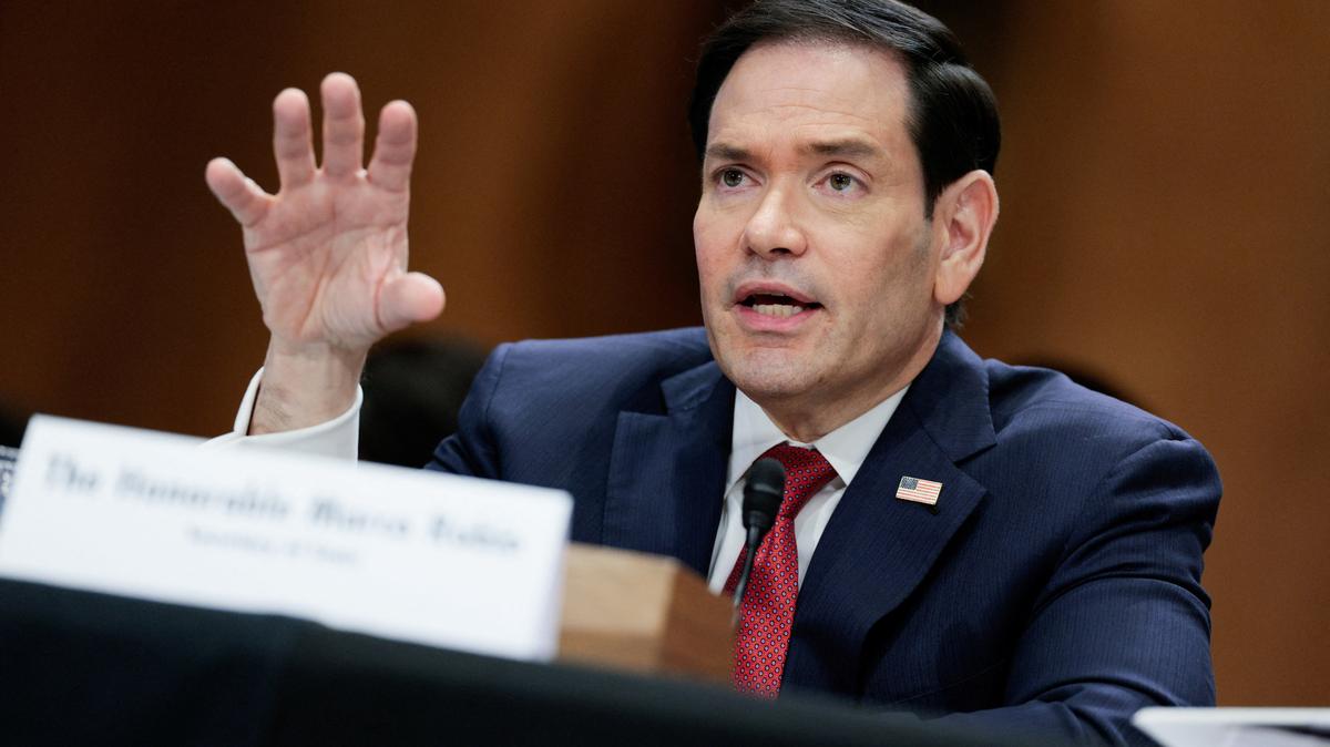U.S. Secretary of State Marco Rubio testifies before a Senate Foreign Relations Committee hearing on President Donald Trump's FY2027 budget request for the Department of State, on Capitol Hill in Washington, D.C., U.S., June 2, 2026. REUTERS/Evan Vucci