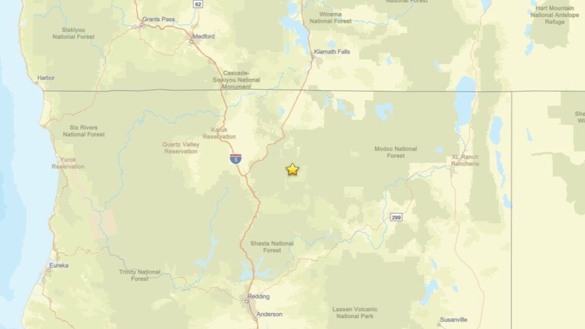 2.0 magnitude earthquake shakes near Tennant, CA on Sept. 26 