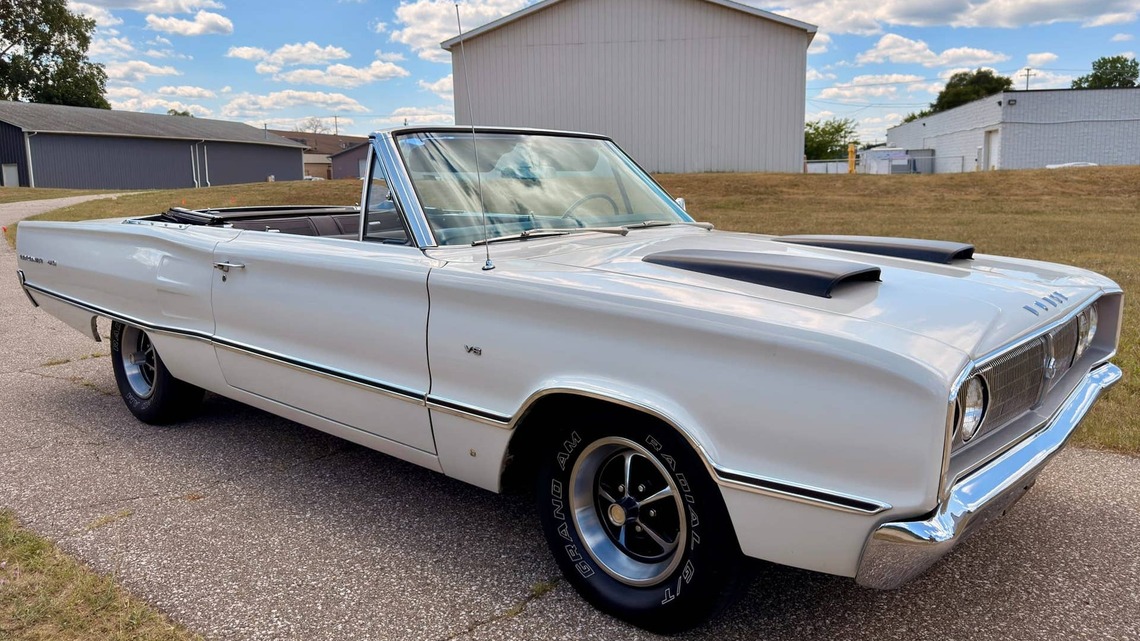 1967 Dodge Coronet 440 Convertible for Sale With 71,000 Miles Shown