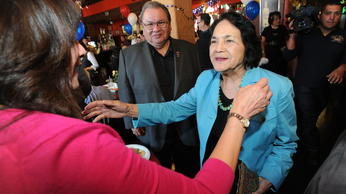 Dolores Huerta, United Farm Workers co-founder and labor pioneer, dies at 96 