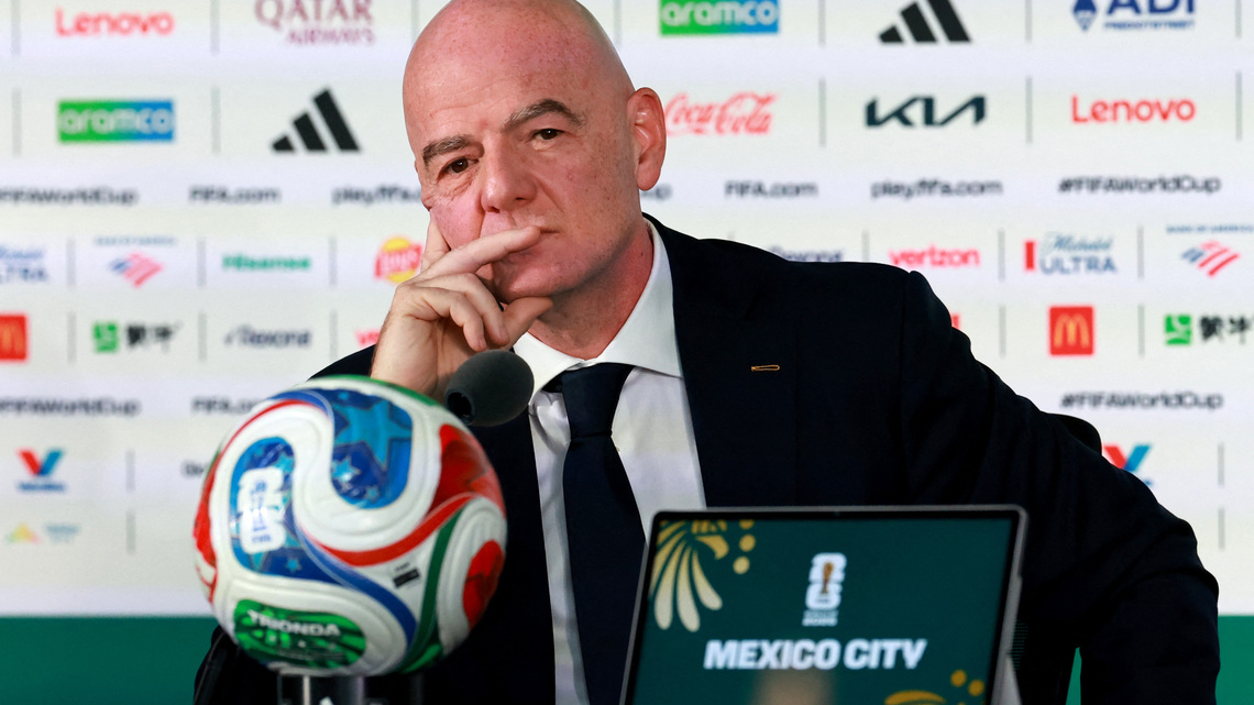 Soccer-Infantino gets a lifeline with African support, UEFA maintains World Cup boycott threat 