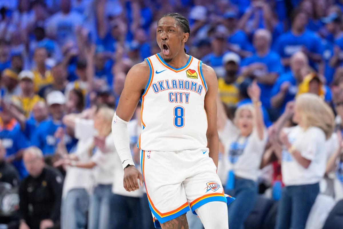  Oklahoma City Thunder forward Jalen Williams Kyle Terada-Imagn Images