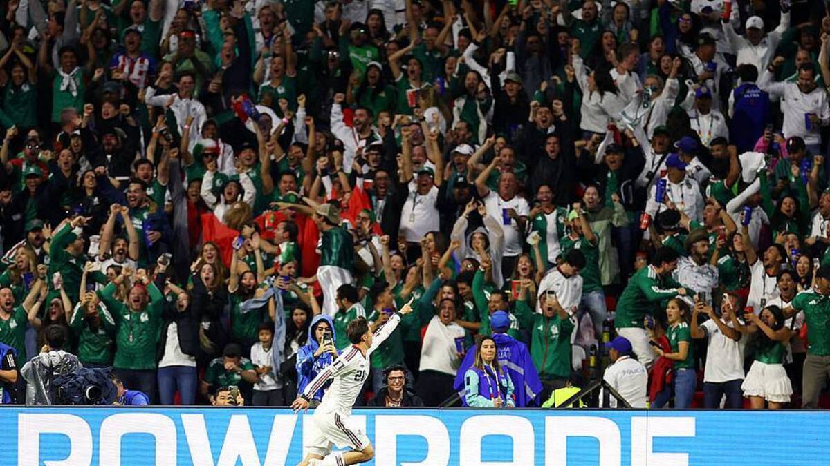 The Estadio Azteca went into bedlam when Mateo Chávez scored against Czechia. | Molly Darlington/Getty Images 