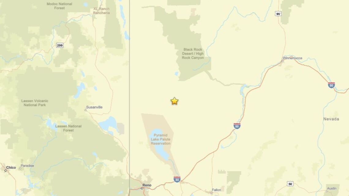 Update: Earthquake struck region close to Burning Man Earth, NV on Oct. 12 - 2.3 magnitude recorded 