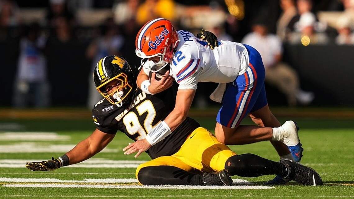 Missouri routs Florida as Gators suffer reality check