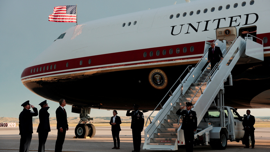 Trump says new Air Force One from Qatar will get 'maxed out' upgrades 