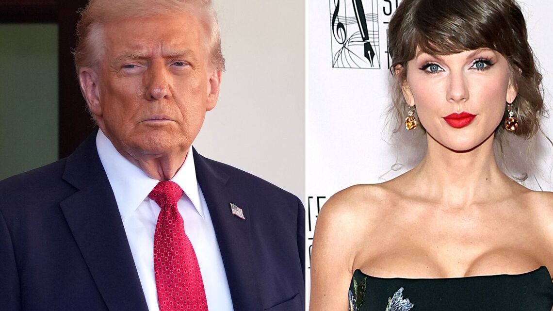 Trump Mocks Taylor Swift and Travis Kelce's MSG Marriage Announcement 