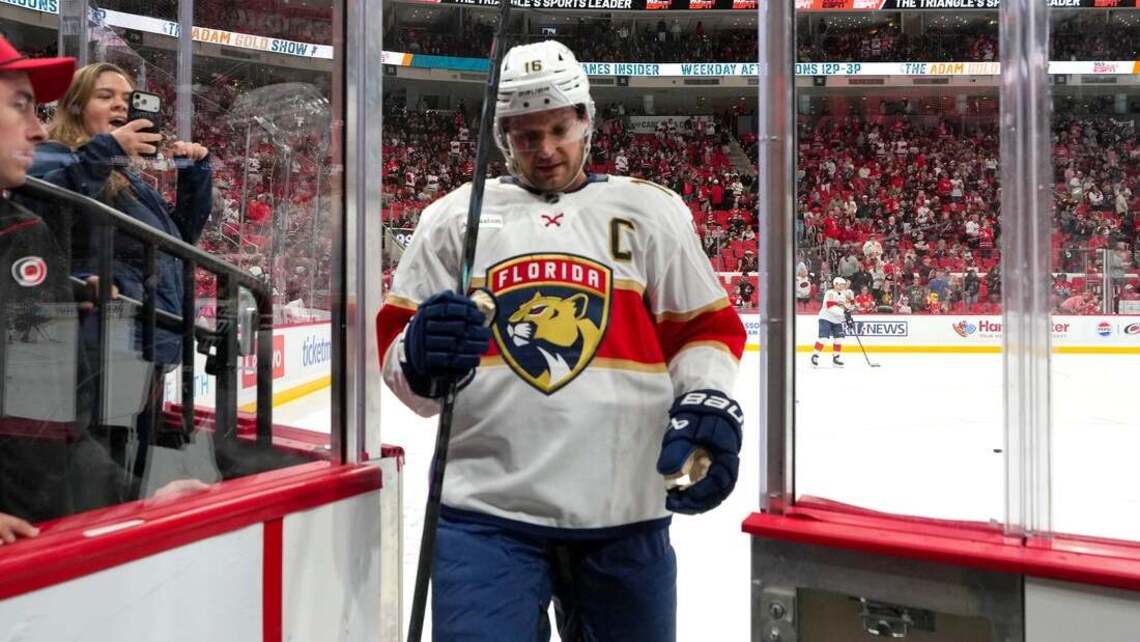 Panthers, without injured captain Aleksander Barkov, take on Ducks 