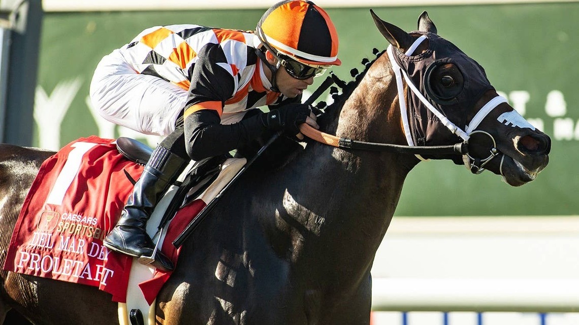 'Plan A All The Way': Proletariat Wires Del Mar Derby 