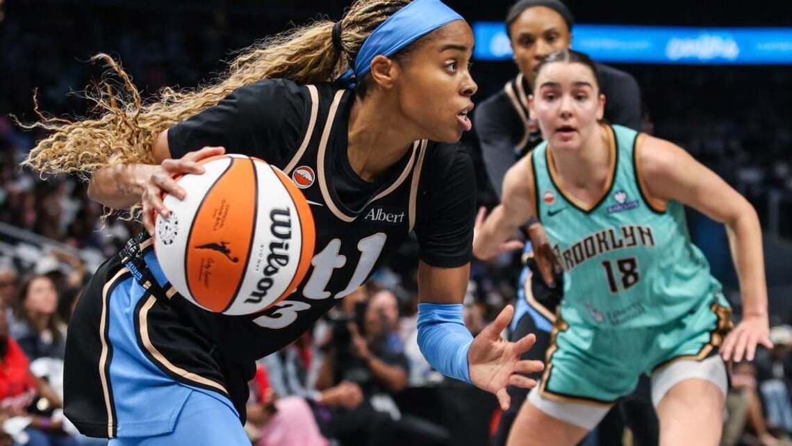 Dream outlast Liberty in OT, move one win from WNBA Finals 