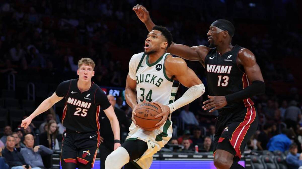  Giannis Antetokounmpo and Bam Adebayo are the NBA's newest superstar duo | Sam Navarro-Imagn Images 