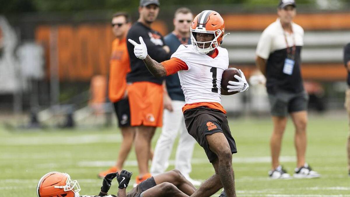  KC Concepcion has looked good in his early work with the Browns. | Scott Galvin-Imagn Images 