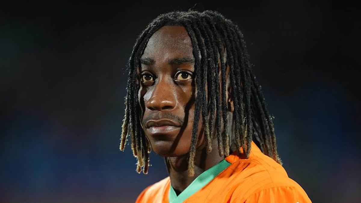  Yan Diomande is the Ivory Coast's star man. | Ulrik Pedersen/NurPhoto/Getty Images 