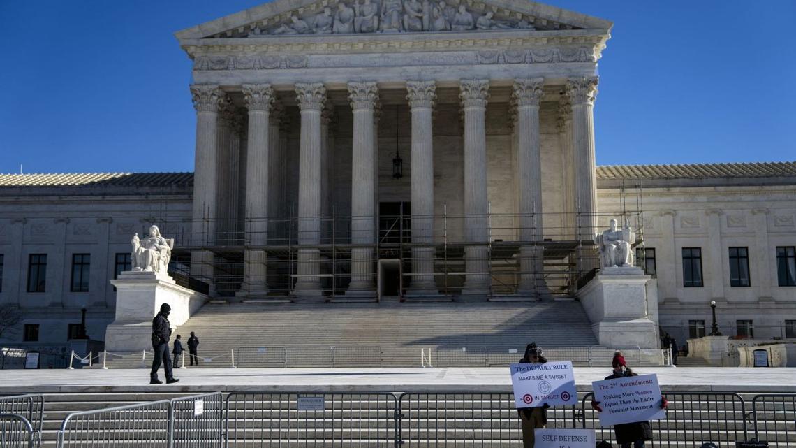 The Supreme Court on Monday considered whether Monsanto, the maker of Roundup, can be sued over alleged health effects of the chemical. File Photo by Bonnie Cash/UPI