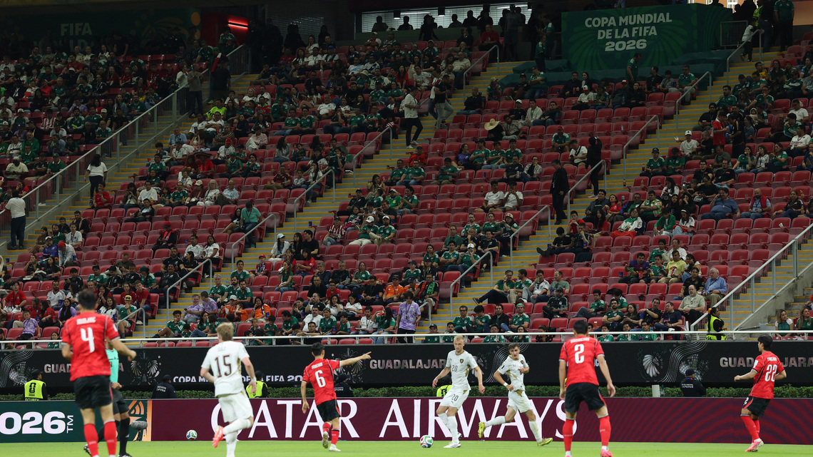 Soccer-Empty seats at World Cup match renews concerns over ticket prices 