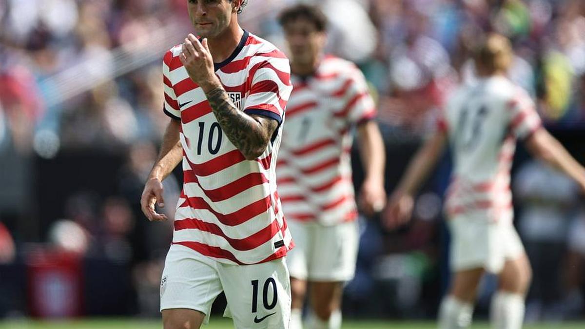  Christian Pulisic leads the way for the United States. | Omar Vega/USSF/Getty Images 
