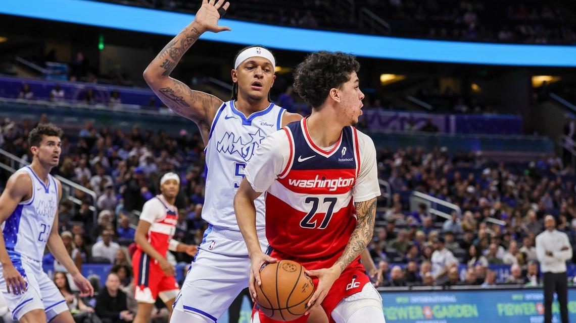 Jalen Suggs helps Magic close out wild OT win vs. Wizards 