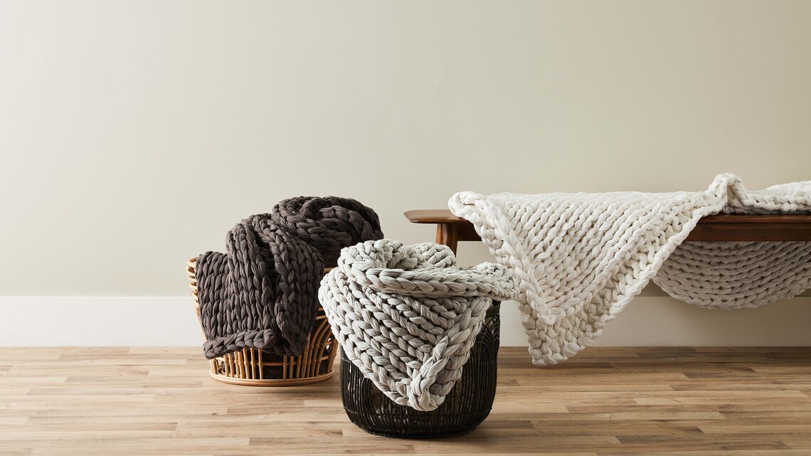 Need Help Winding Down? This Weighted Blanket Can Help 