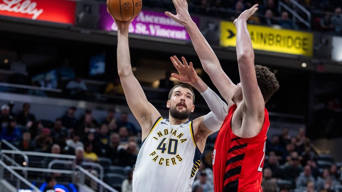 Trail Blazers survive late surge to extend Pacers' historic skid 