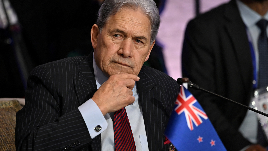 New Zealand's Peters urges strong US role in Pacific
