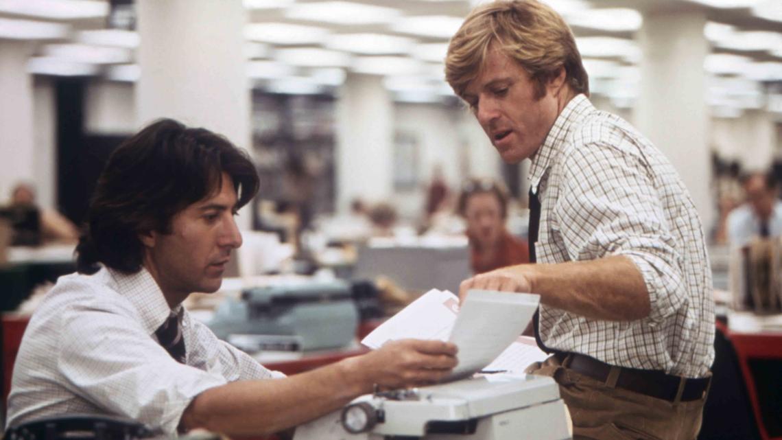 See Robert Redford and Dustin Hoffman in Rare Set Photos From 1976’s ‘All the President’s Men,’ 50 Years Later