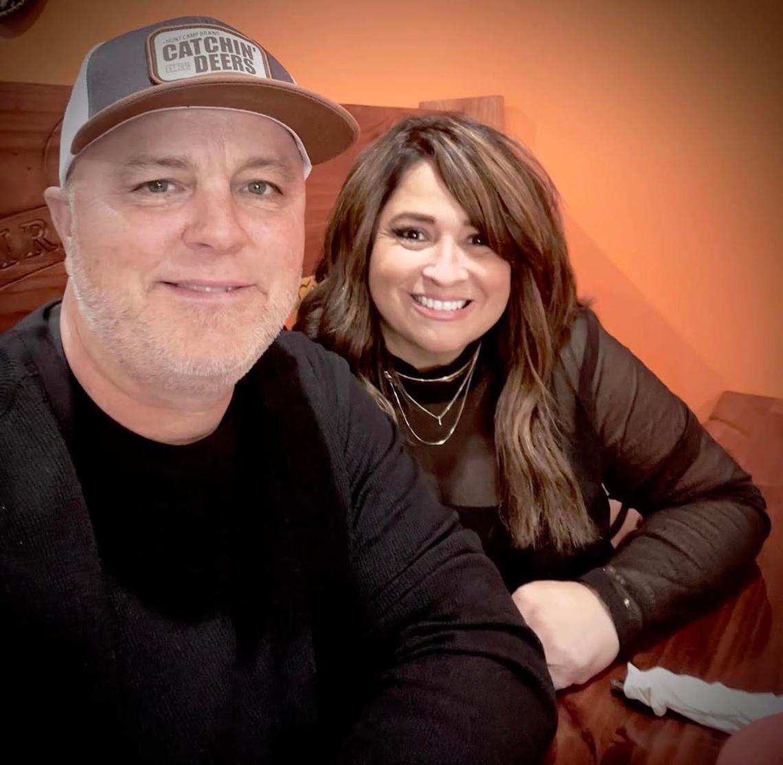 2022 The family matriarch loves to share date night selfies with her husband via Instagram. In the photo, Liann donned mid-length brunette hair with blonde highlights. Lisa May/ Instagram