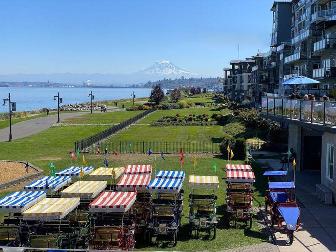  Mountain! City! Sea! Tacoma has all three. Photo credit: Peggy Cleveland 