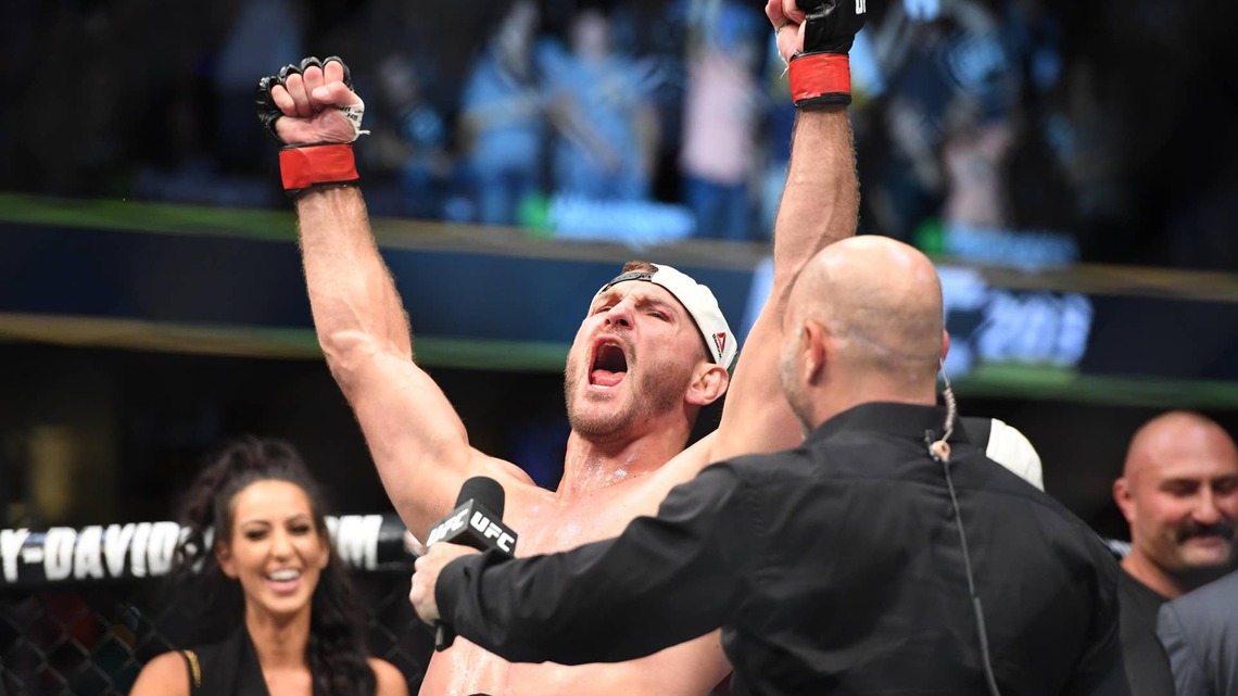 Exclusive: UFC Legend Stipe Miocic Weighs In On Tom Aspinall Vacating, Alex Pereira's Ceiling, and Josh Hokit's Antics 