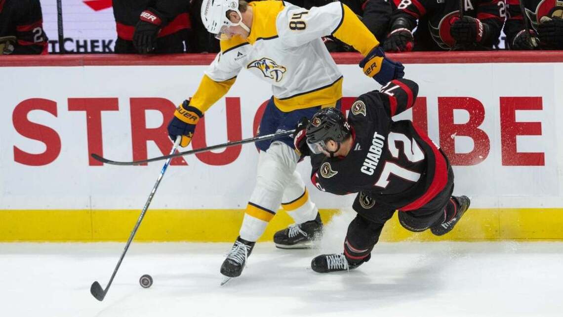 Predators aim to jolt slumbering offense vs. young Sharks 