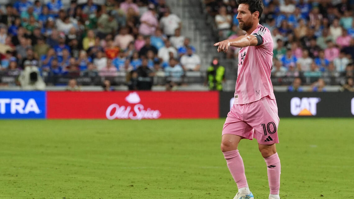 El Inter Miami de Messi tropieza contra el Cincinnati 