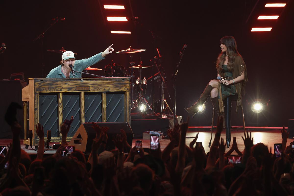 Morgan Wallen and Ella Langley, 2026Kevin Mazur/Kevin MazurGetty Images for SiriusXM