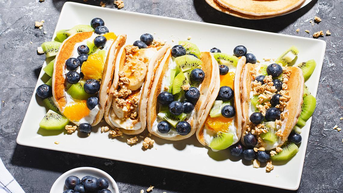 Pancake Tacos Recipe Is an Easy Wow-Worthy Breakfast Treat for a Crowd