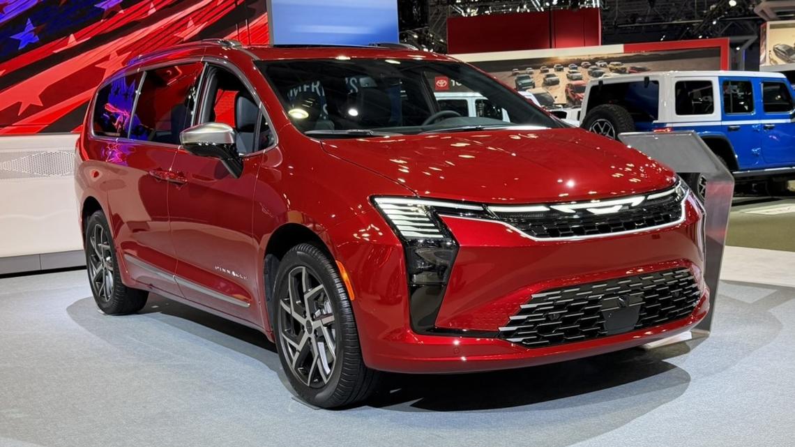 2027 Chrysler Pacifica Looks Striking in Person, but the Interior's Something Else 