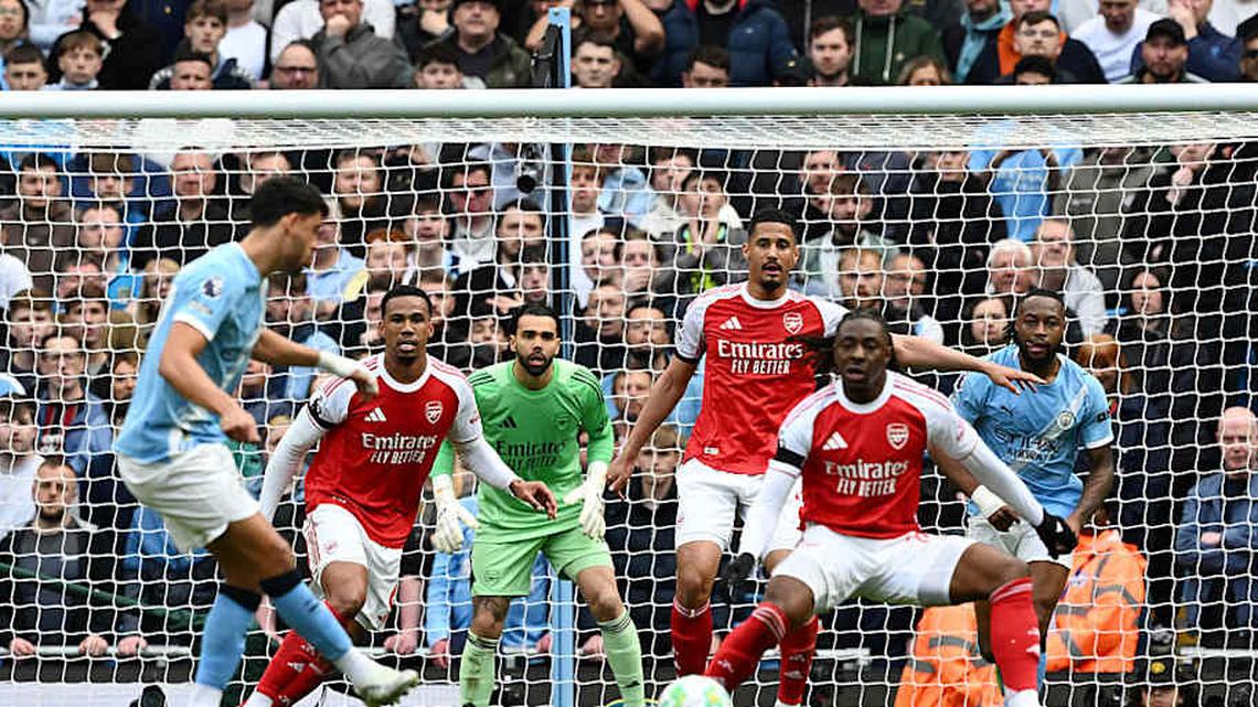  Arsenal toiled at the Etihad. | David Price/Arsenal FC/Getty Images 
