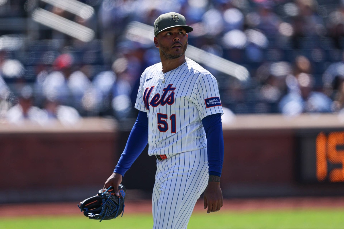 New York Mets pitcher Freddy Peralta (51) Vincent Carchietta-Imagn Images
