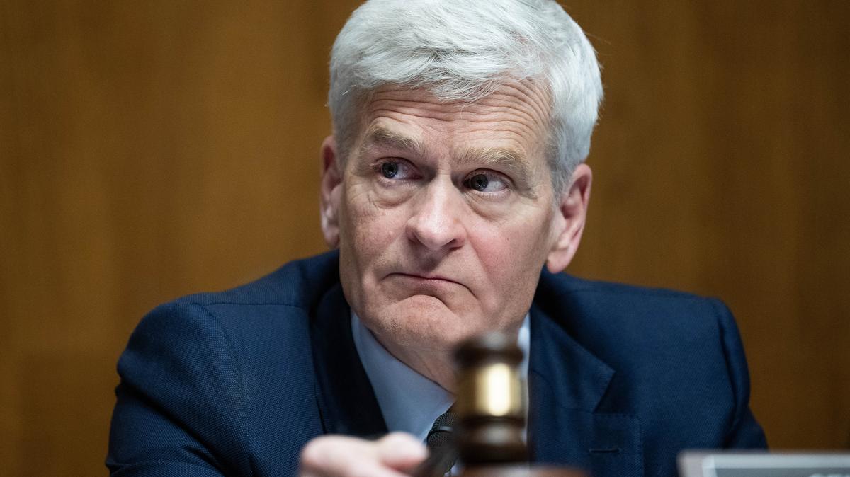 Chairman Bill Cassidy, R-La., conducts the Senate Health, Education, Labor and Pensions Committee hearing on April 22, 2026. (Tom Williams/CQ Roll Call via ZUMA Press/TNS)