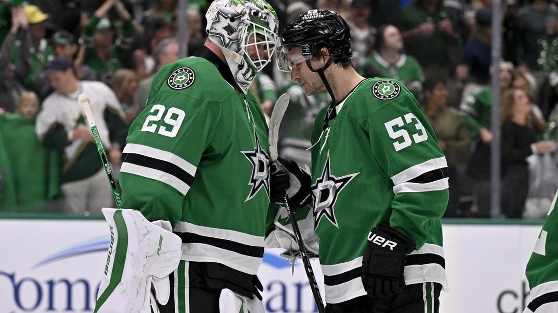 Jake Oettinger has Stars trending in right direction ahead of Leafs matchup 