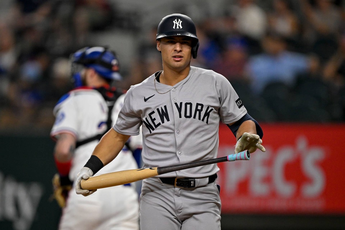  New York Yankees shortstop Anthony Volpe (11) © Jerome Miron-Imagn Images