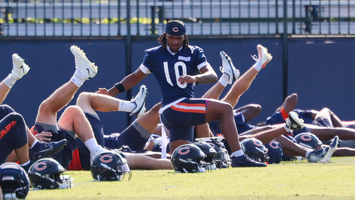 Chicago Bears training camp report: Luther Burden III a popular Day 1 target - and potential fill-ins at nickel 