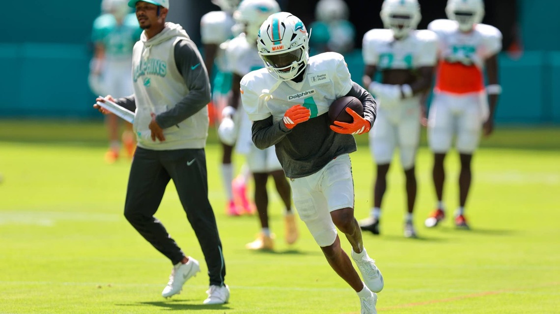 Dolphins Ship Tutu Atwell Back to Rams, Add Intriguing RB Jarquez Hunter 